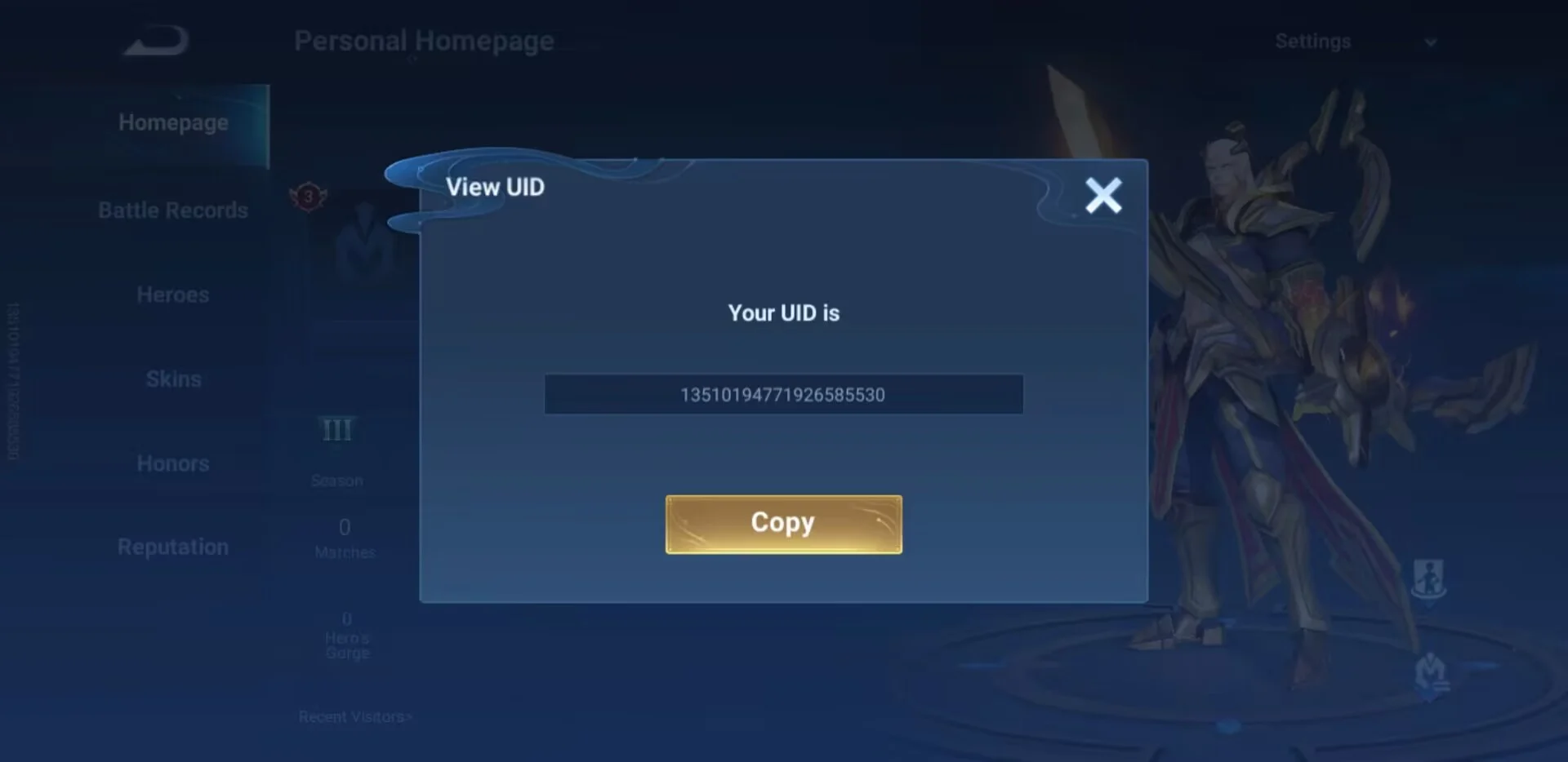 How to get ID